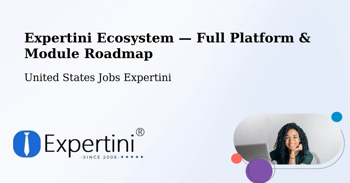 Expertini Ecosystem — Full Platform & Module Roadmap – Kinston
