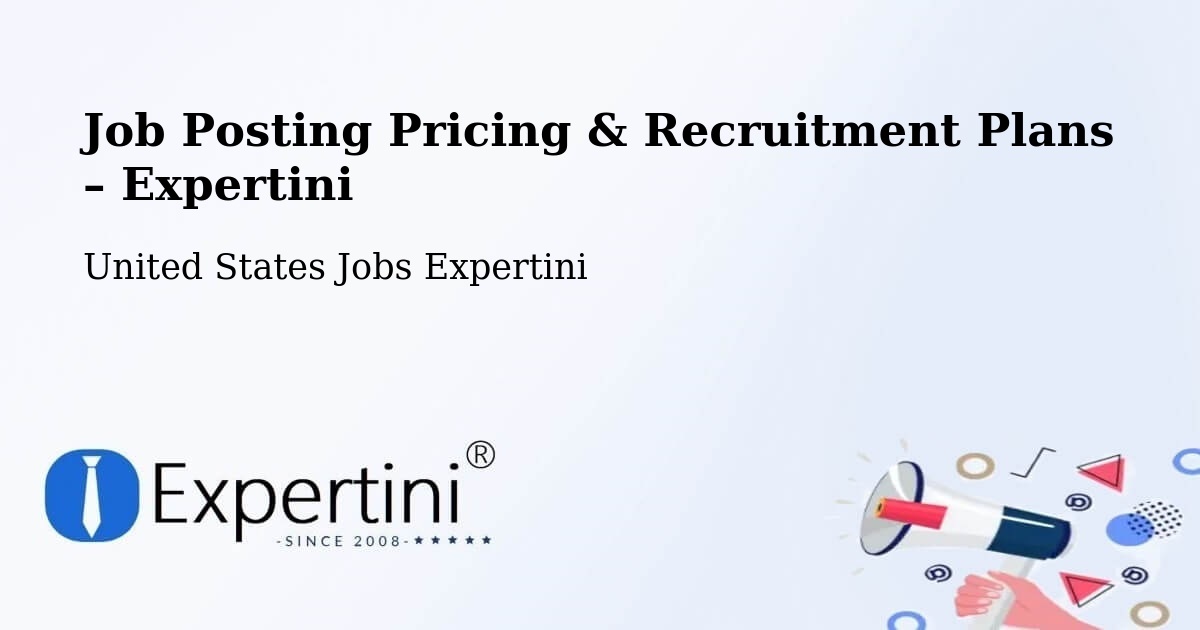 Job Posting Pricing & Recruitment Plans – Kinston - Kinston, United States Jobs Expertini